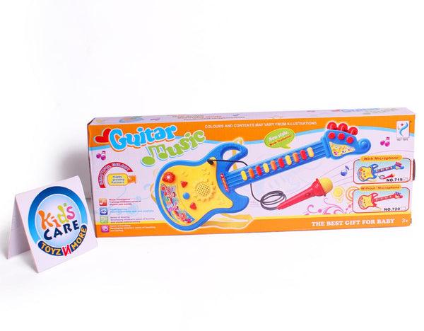 18-inch Light-Up Guitar Toy WIth Microphone (719)