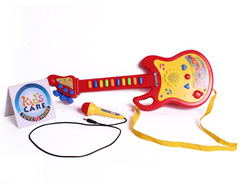 18-inch Light-Up Guitar Toy WIth Microphone (719)