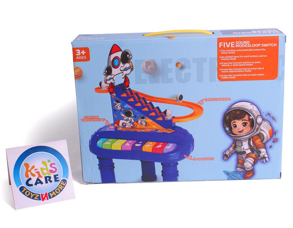 Space World Astronauts Themed Slide and Go Plus Musical Keyboard (8861B)