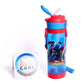 Avengers Themed Dual Option BPA Free 600 ml School Water Bottle (NPC-600)