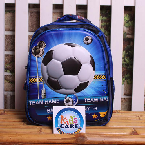 Load image into Gallery viewer, Soccer Themed School Bag Three Pieces Set For KG 1 &amp; KG 2 (3142#)
