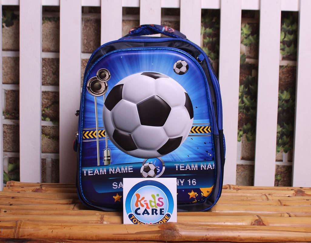 Soccer Themed School Bag Three Pieces Set For KG 1 & KG 2 (3142#)