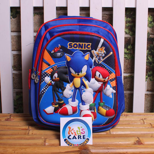 Load image into Gallery viewer, Sonic The Hedgehog Themed School Bag For Grade 1 &amp; Grade 2 (EBC-4)
