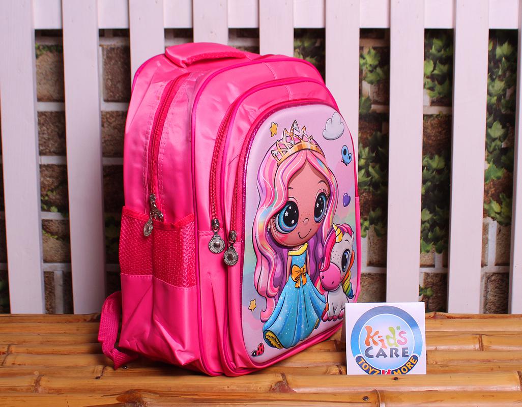 Unicorn Themed School Bag For Grade 1 & Grade 2 (EBC-4)