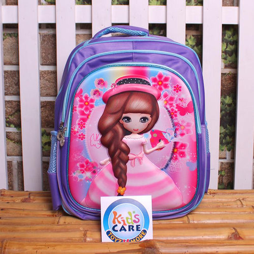 Load image into Gallery viewer, Cute Doll Themed School Bag For Grade 1 &amp; Grade 2 (EBC-4)
