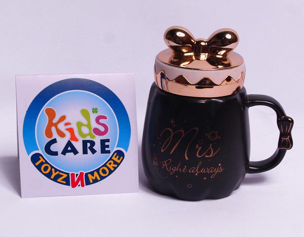 Stylish Mrs. Always Right Ceramic Mug With Lid (2045)