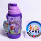 Sofia The First Water Bottle With Straw 400 ml Purple (KC5472)