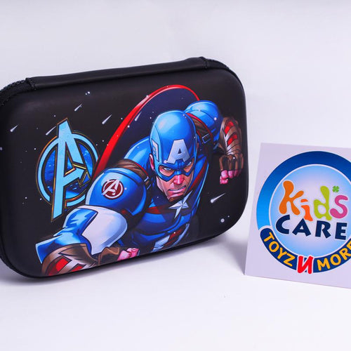 Load image into Gallery viewer, Avengers 3D Zippered Unbreakable Stationery Organizer (KC5681)
