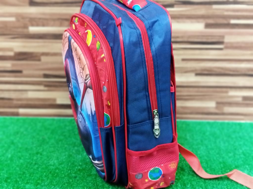 Spider Man School Bag 3 Piece Set for Grade 1 & Grade 2 (2988-1)