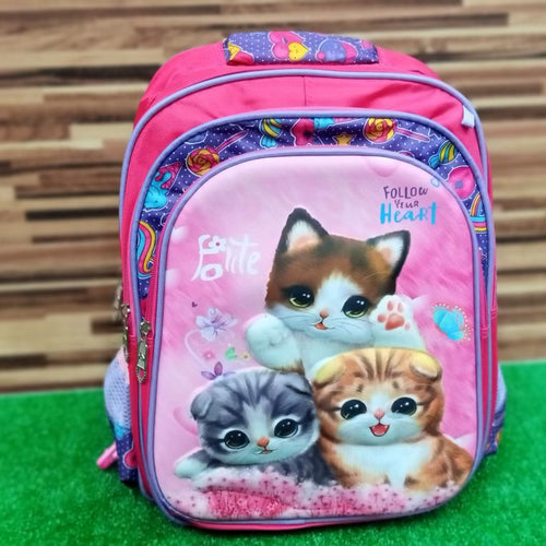 Load image into Gallery viewer, Cats School Bag 3 Piece Set for Grade 1 &amp; Grade 2 (2988-1)
