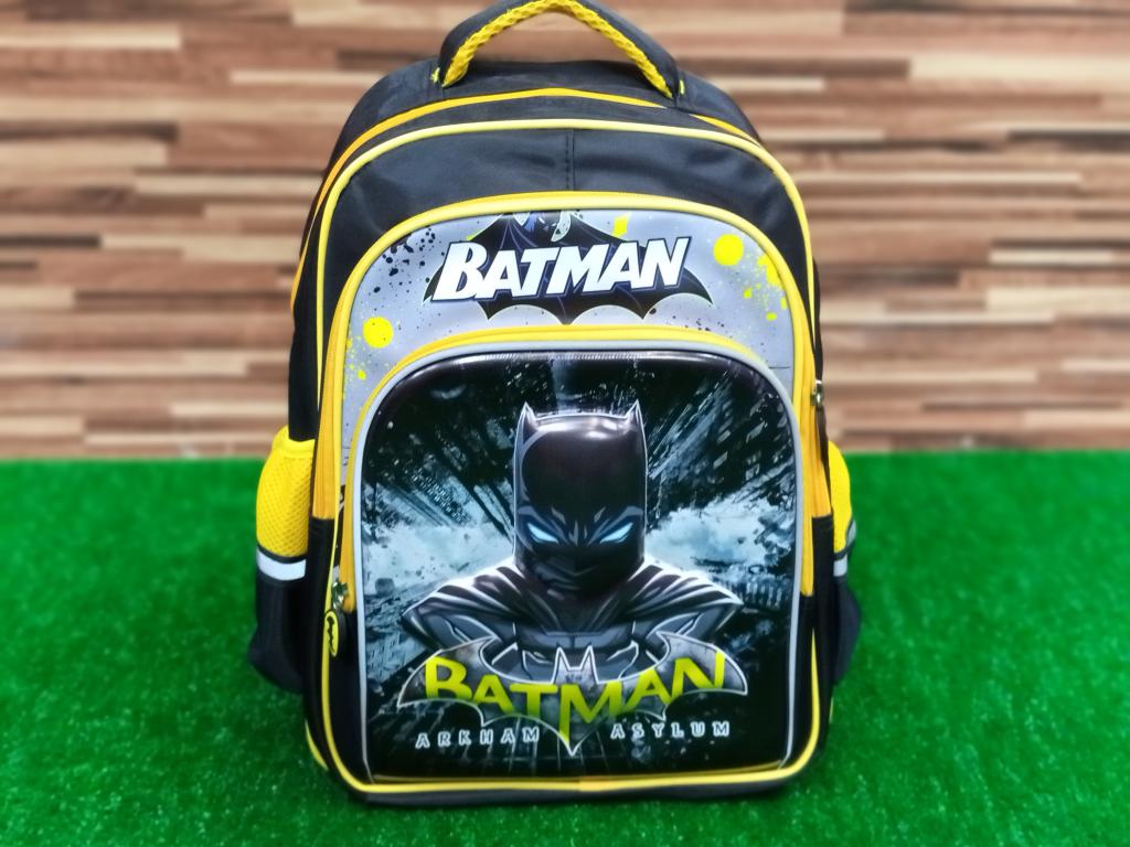 Batman 3D School Bag for Grade 1 & Grade 2 (2021)