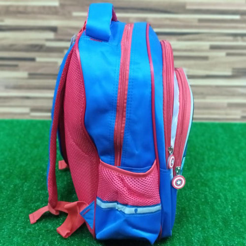 Load image into Gallery viewer, Captain America 3D School Bag for Grade 1 &amp; Grade 2 (2021)
