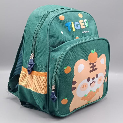 Load image into Gallery viewer, Tiger Themed School Bag / Travel Backpack for Kids (SSKK-30B)
