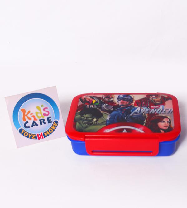 Avengers Lunch Box With Two Portions, Spoon & Fork (KC5260)