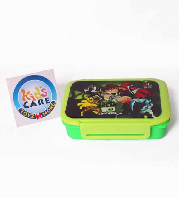 Ben 10 Lunch Box With Two Portions, Spoon & Fork (KC5260)