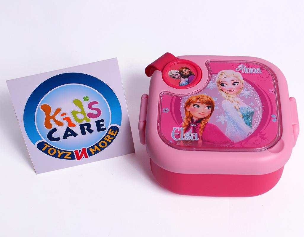 Premium Quality Frozen Anna Elsa Themed Lunch Box With Spoon (6500)