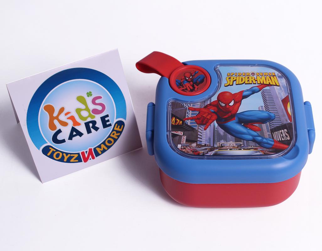 Premium Quality Spider Man Themed Lunch Box With Spoon (6500)