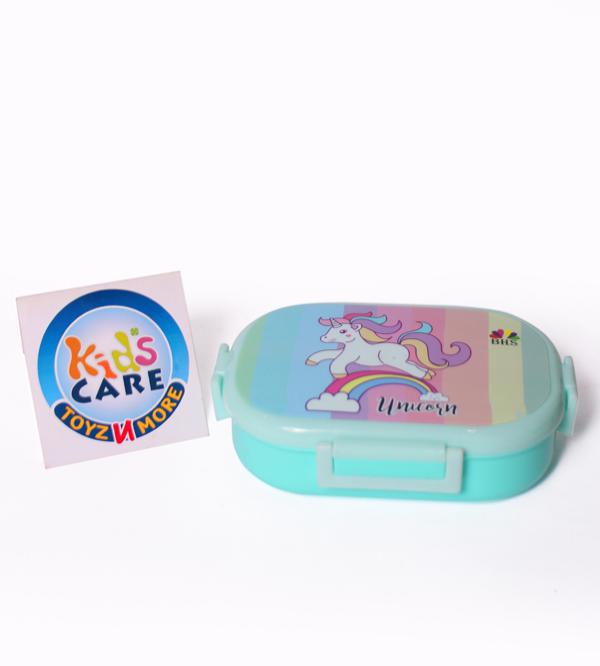 Unicorn Lunch Box With Two Portions, Spoon & Fork (KC5271)