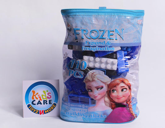 Frozen Anna & Elsa Themed 110 Pcs Blocks Set (HJ-3832)