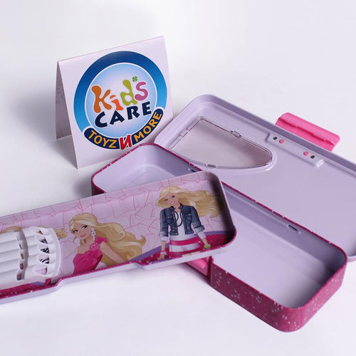 Load image into Gallery viewer, Barbie Metallic Pencil Box (M13109)
