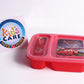 Mc Queen Cars Lunch Box With Two Portions and Spoon (KC5635)