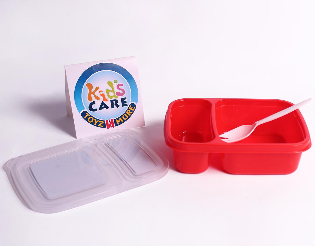 Mc Queen Cars Lunch Box With Two Portions and Spoon (KC5635)