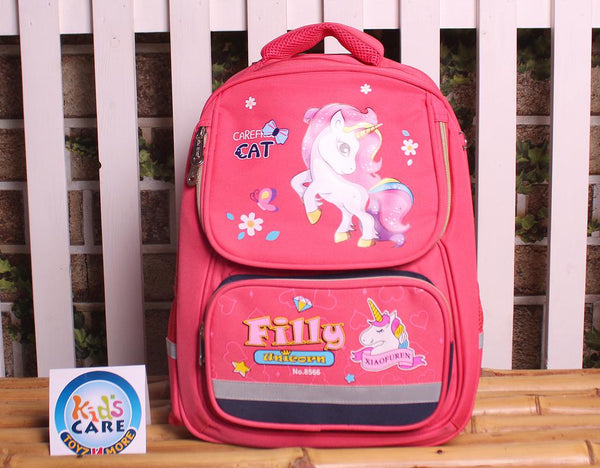 Unicorn School Bag for Grade 1 & Grade 2 (8566)