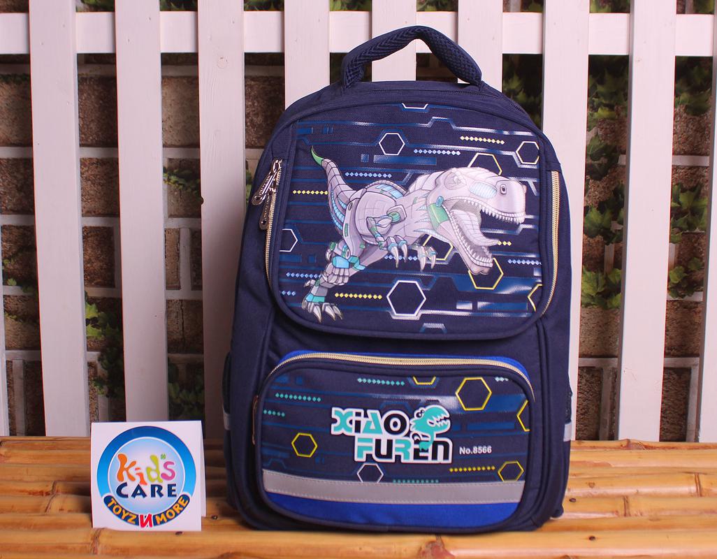 Dinosaur Themed School Bag for Grade 1 & Grade 2 (8566)