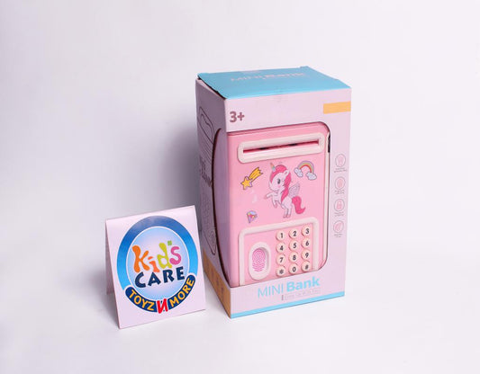 Unicorn Themed Password Protected Number Bank / Money Bank (KC5685)