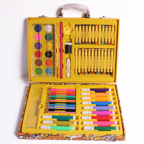 Crayola Wooden Art Set, Over 75 Pieces, Gift for Kids, 8, 9, 10, 11 