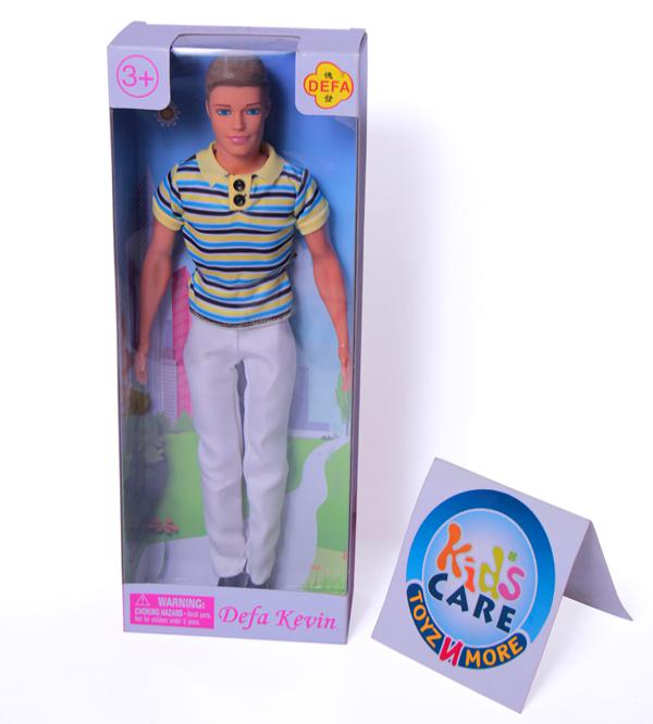 Defa Kevin 12-Inch Bendable Barbie Ken Doll (8335)