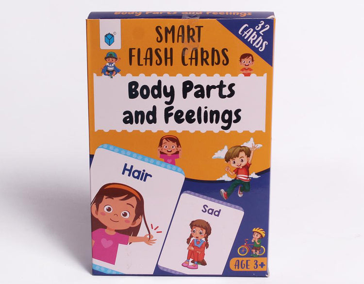 Smart Flash Cards - Body Parts and Feelings – Kids Care