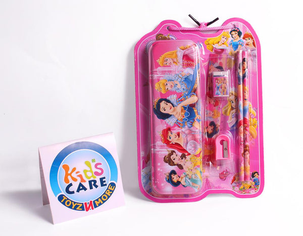 Princess Stationery Set With Metallic Pencil Box (8818)