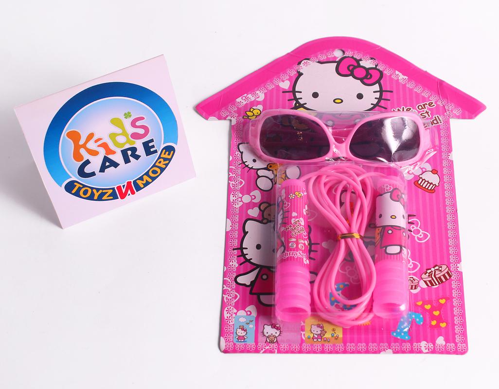 Hello Kitty Rope Hello Kitty Skipping Rope and Sun Glasses Set (8878) – Kids Care