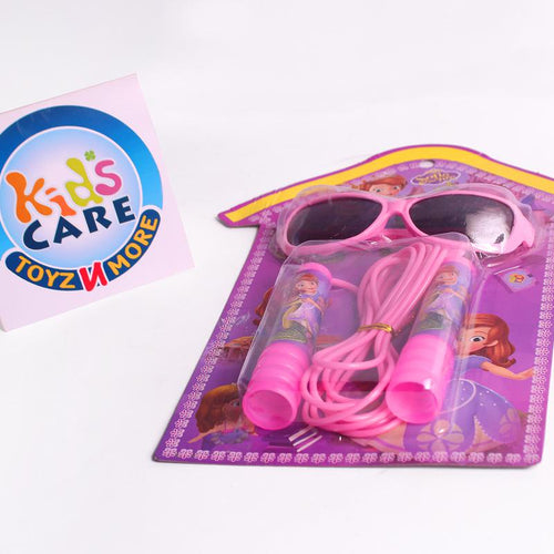 Load image into Gallery viewer, Sofia The First Skipping Rope and Sun Glasses Set (8878)

