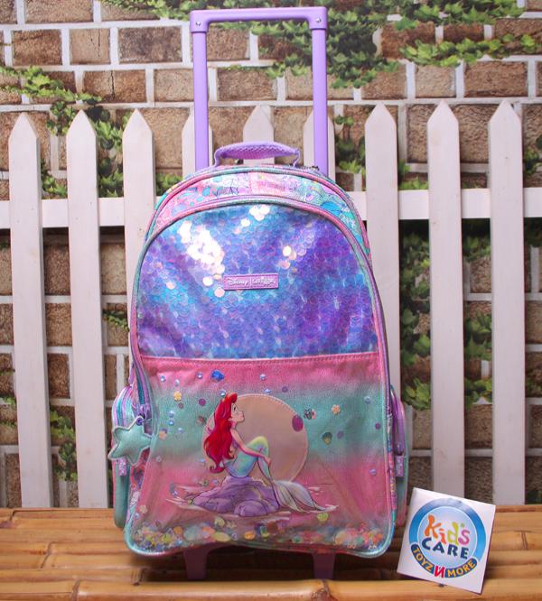 Smiggle Brand Mermaid Themed School Trolley Bag for Grade 2 and 3 (376168)