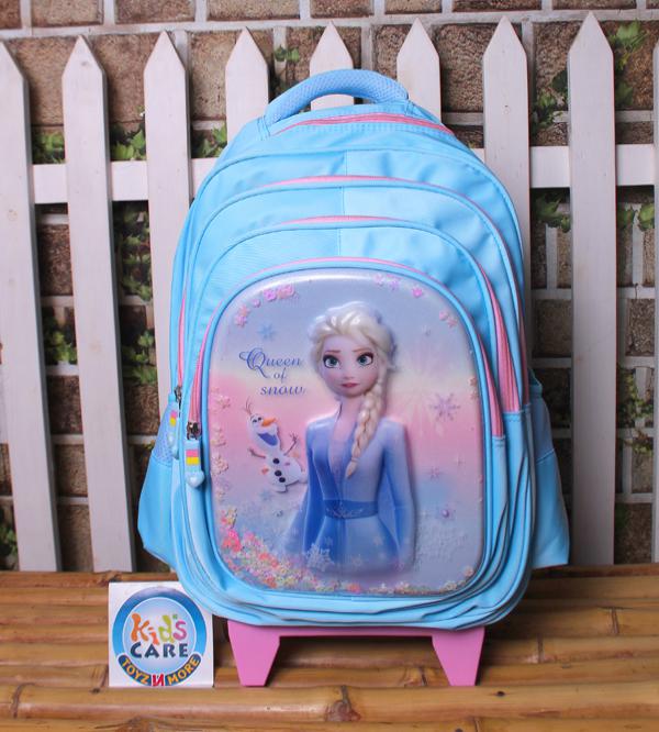 Frozen Elsa Themed School Trolley Bag for Grade 3 to 5 (2515-17)