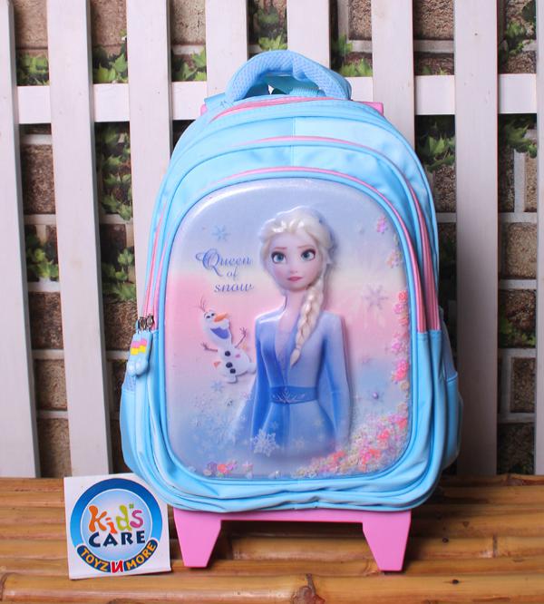 Frozen Elsa Themed School Trolley Bag for Grade 1 & 2 (2513-15)