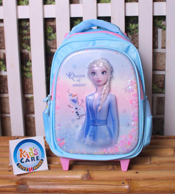 Frozen Elsa Themed School Trolley Bag for Playgroup & Kindergarten (2512-13)