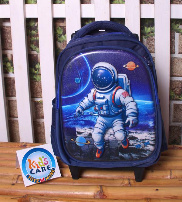 Astronaut Space World Themed School Trolley Bag for Playgroup & Kindergarten (2512-13)