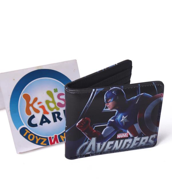 Captain America Themed Bi-Fold Wallet (396)