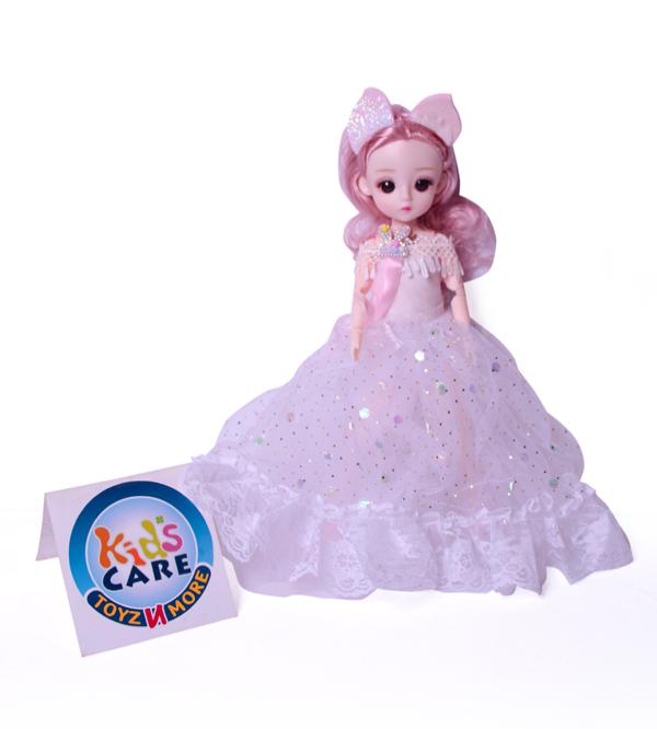 12-inch Adorable Bendable Doll With Beautiful Dress & Accessories (KC5775A)