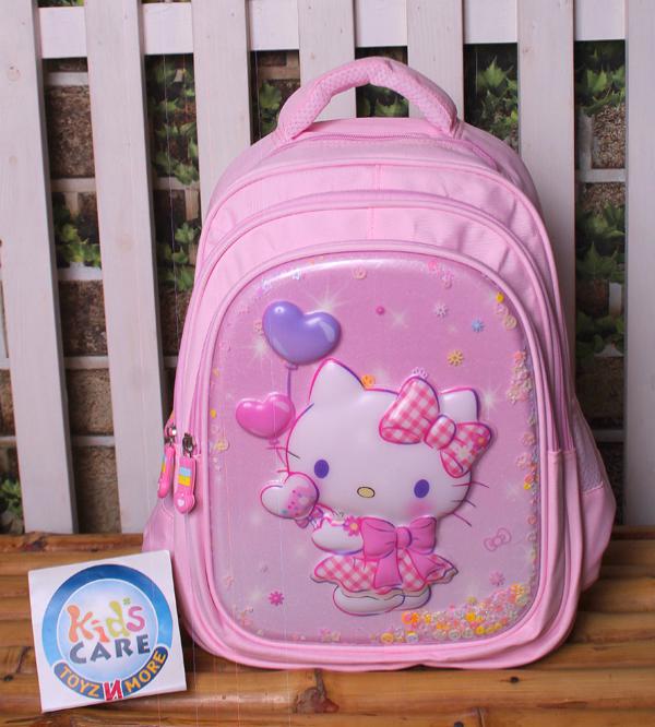 Hello Kitty 3D School Bag for Grade 1 & 2 (2513-15)