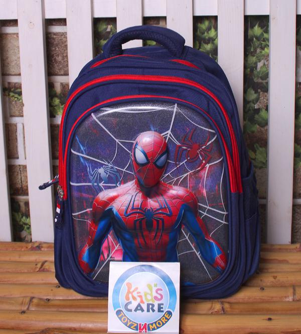 Spider Man 3D School Bag for Grade 1 & 2 (2513-15)