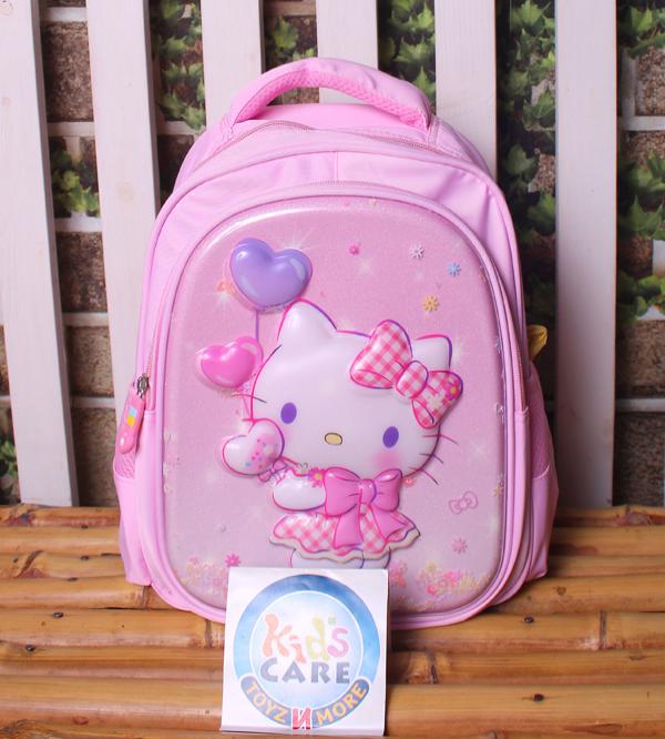 Hello Kitty Themed School Bag for Play Group and Kindergarten KG 1 & KG 2 (2512-13)