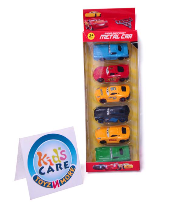 Pack of 6 Die Cast Cars - McQueen Family (LS16-6)