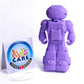 Walking Bump n Go 8-inch Transparent Gear Robot Toy (6038)