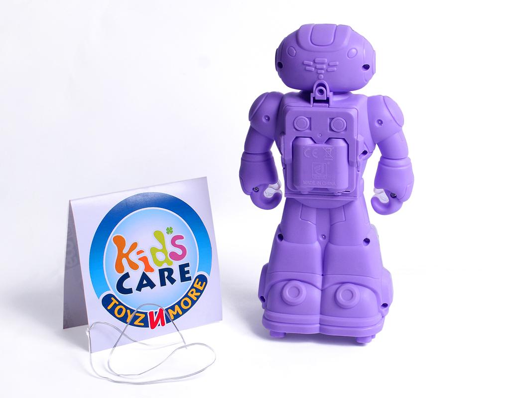 Walking Bump n Go 8-inch Transparent Gear Robot Toy (6038)