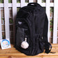 Jincaizi Premium Quality School Bag / Backpack for Grade 3 to 5 Black (A9289#)