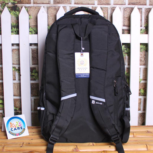 Load image into Gallery viewer, Jincaizi Premium Quality Big Size School Bag For Grade 6 to 8 Black (A2339#)
